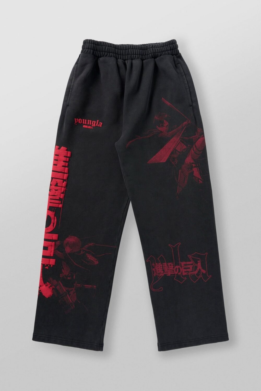 2128 - AOT X YLA Baggy Joggers The Hunters | YOUNGLA
