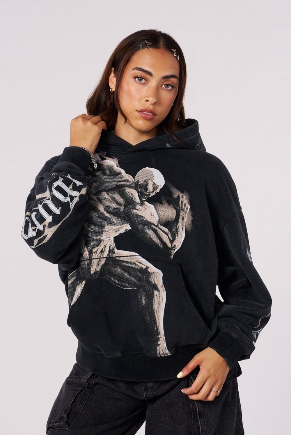 5129 - AOT x YLA Pullover Hoodies Armored Titan | YOUNGLA