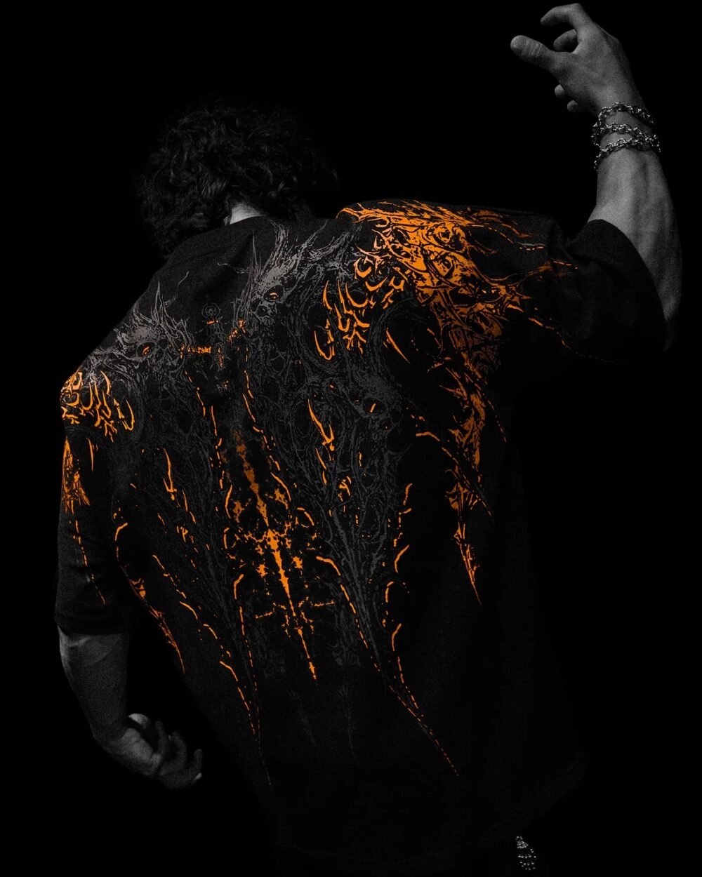 Necromancer Oversized T-shirt[RAICHU] | BREATHEDIVINITY