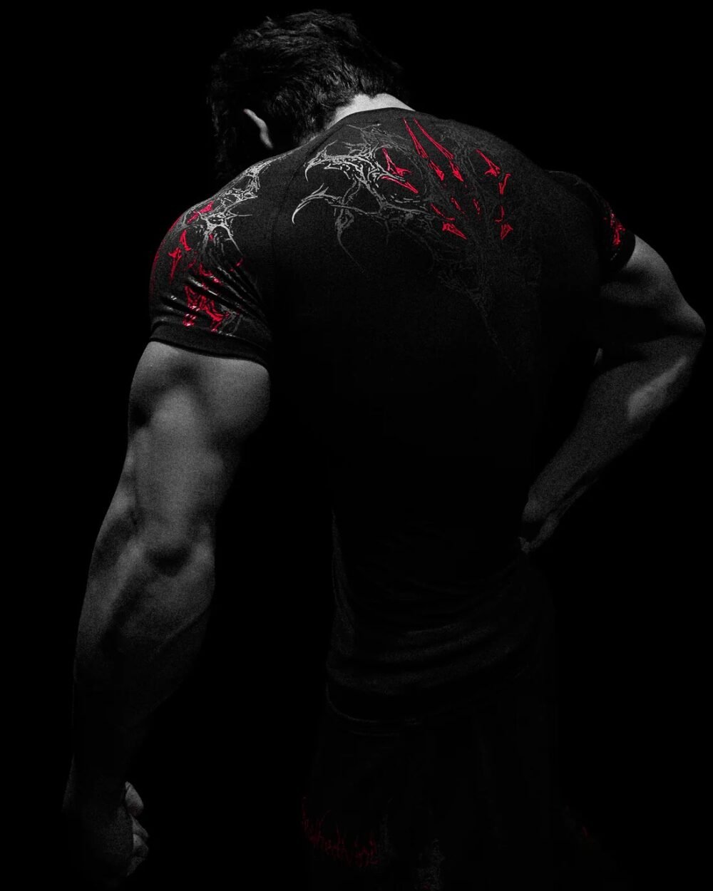 Void Tech™ Cyber Skeleton Compression [HEAVENLYRED] | BREATHEDIVINITY