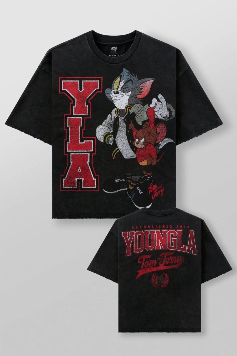 4082 - Tom & Jerry Tees Varisty | YOUNGLA