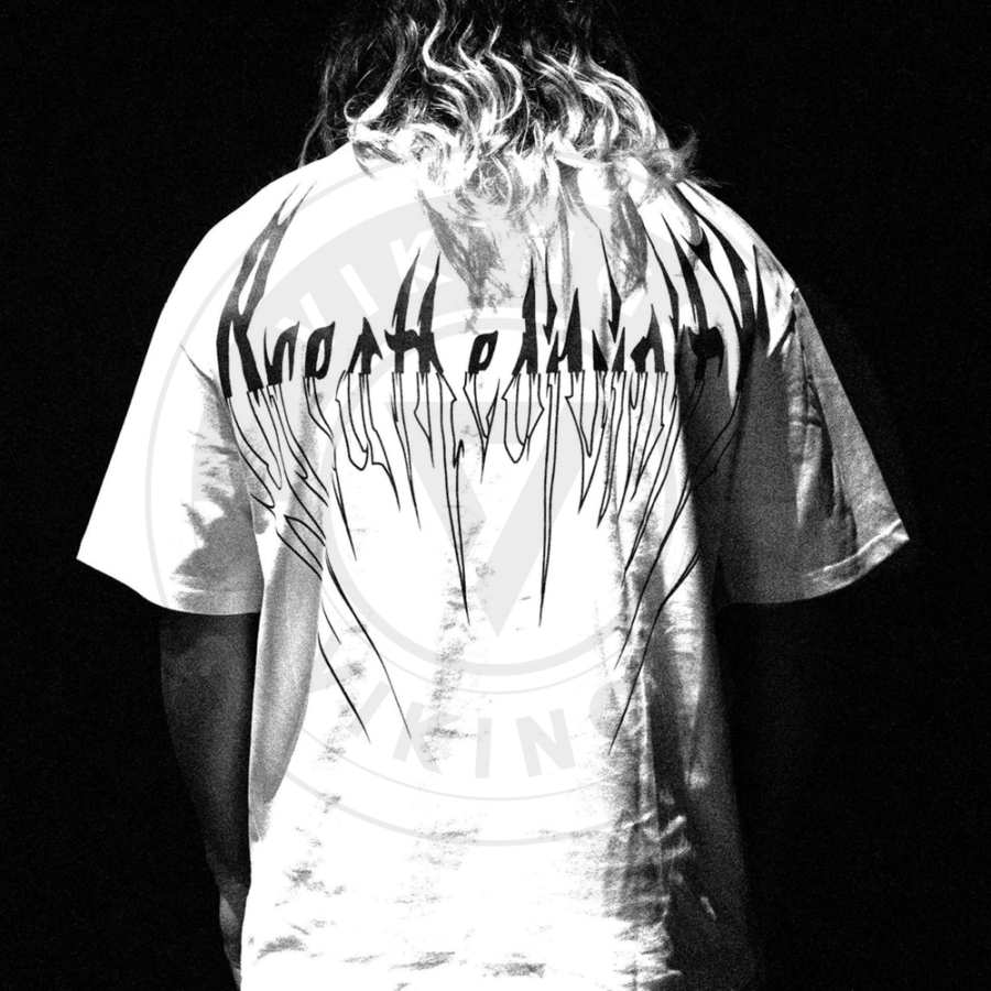 Phantom Oversized T-shirt DIVINE WHITE  | BREATHED DIVINITY