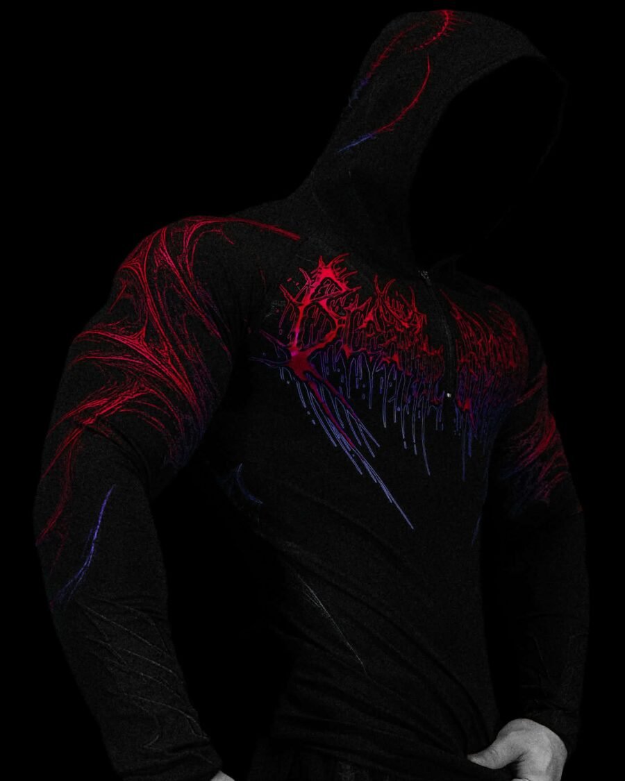 Void Tech Pulsefire Hoodie Compression [BLOOD MOON Enero] | BREATHEDIVINITY