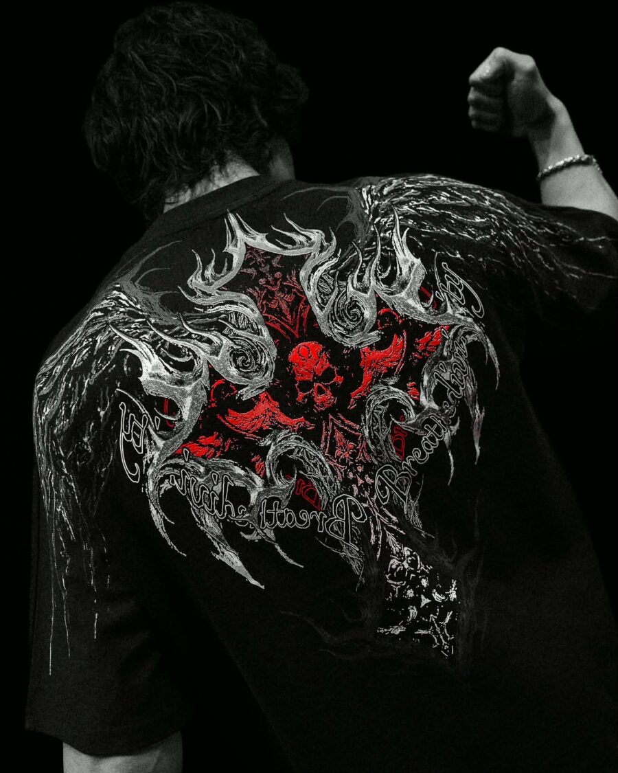 Sephiroth Oversized T-shirt [BLOOD METAL Enero] | BREATHEDIVINITY