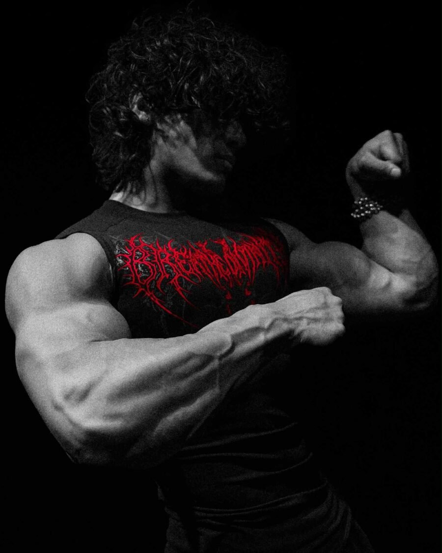 Void Tech™ Cyber Skeleton Cut-off Delt Compression [NIGHTMARE] | BREATHEDIVINITY