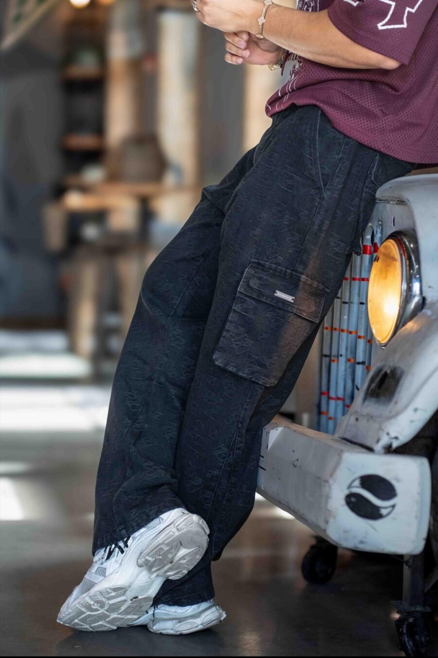 6028 - Streetwear Baggy Jeans | YOUNGLA