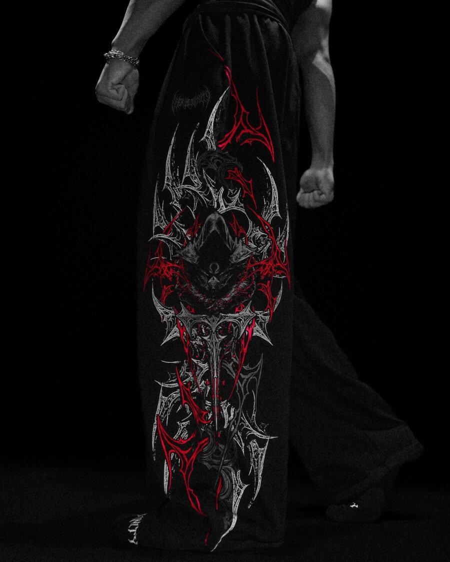 Banana Shape Deathkeeper Uncuffed sweatpants [NIGHTMARE] | BREATHEDIVINITY