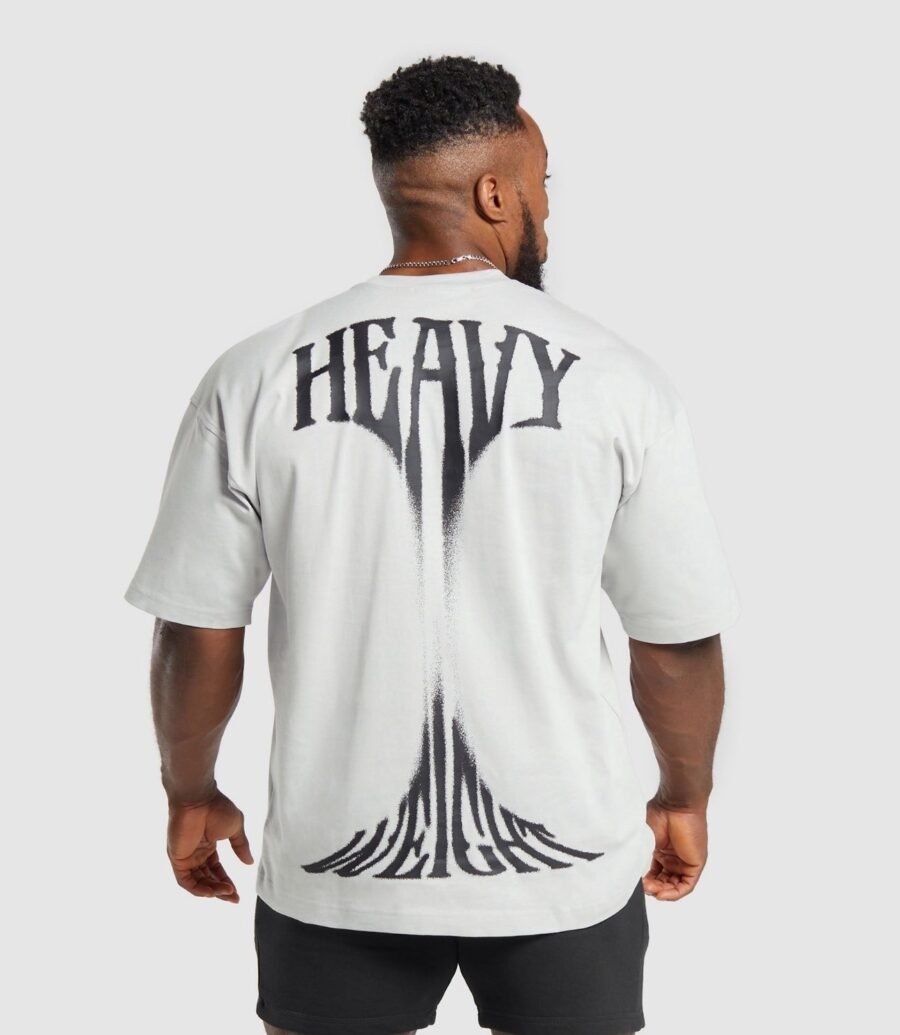 Heavy Weight Graphic T-Shirt | GYMSHARK