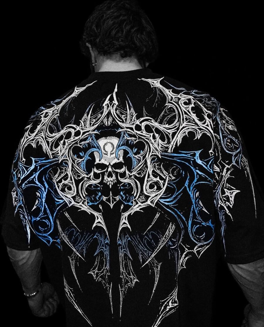 Deathwing Oversized T-shirt [FROST NOV] | BREATHEDIVINITY