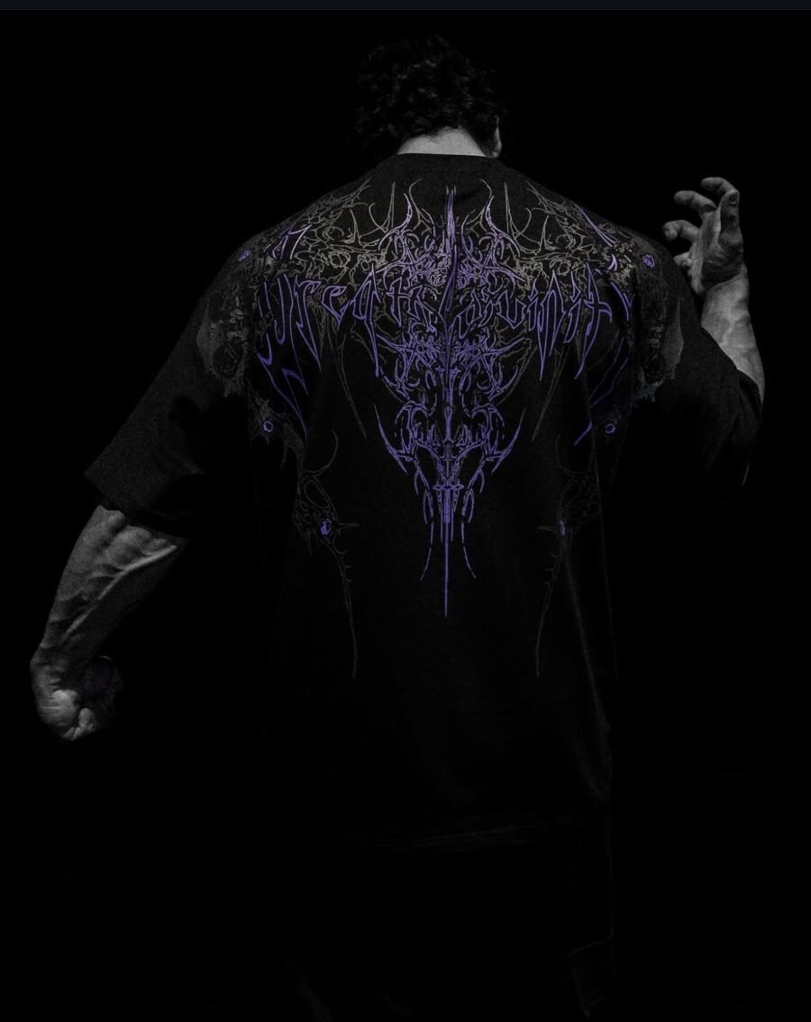 Forgotten Soul Oversized T-shirt [DUSK] |BREATHEDIVINITY