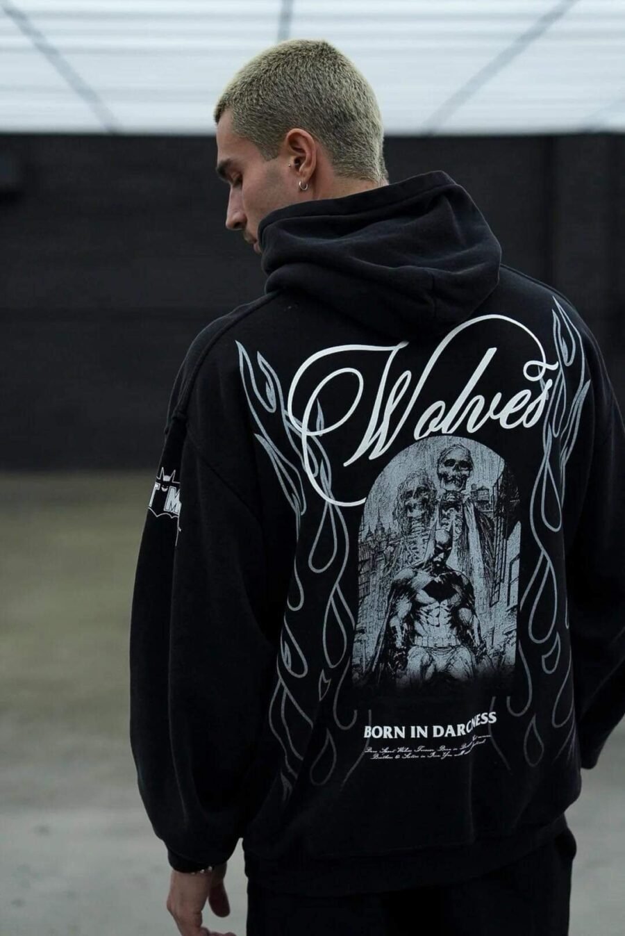 (1 Of 500) Darc Rises "Pierce" Hoodie in Black | DARCSPORT