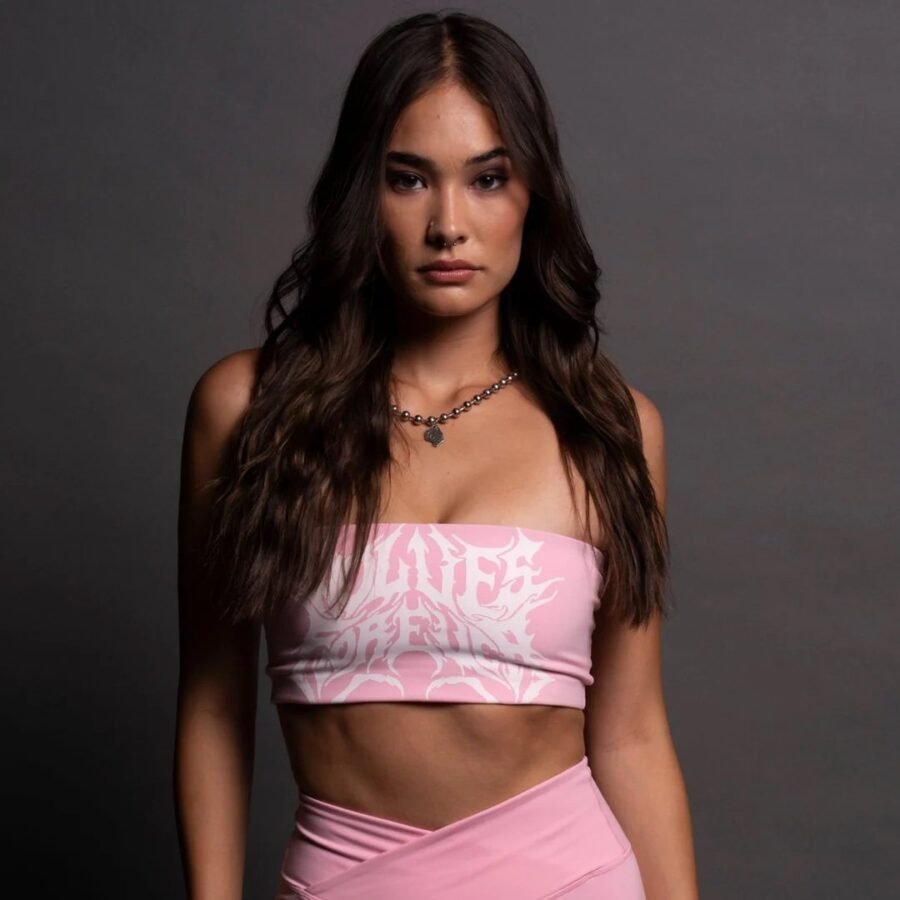 Metal Mia Energy Bandeau In Cherry