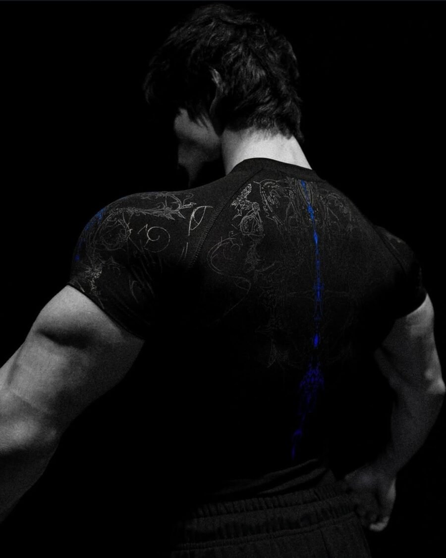 Void Tech™ Berserker Compression Blue | BREATHEDIVINITY