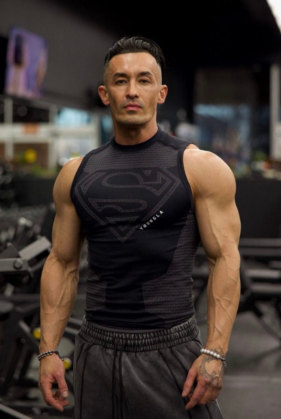 3047 - Superman Compression Tanks | YOUNGLA