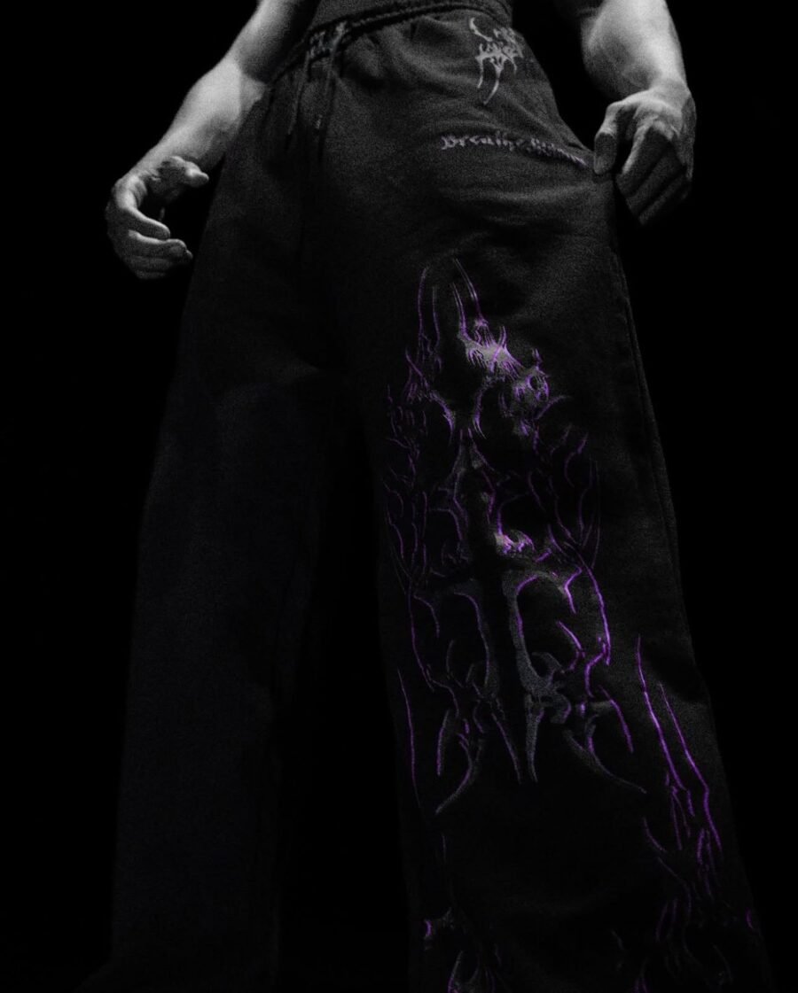 Archangel Blade Uncuffed luxury sweatpants[DUSK]  | BREATHEDIVINITY