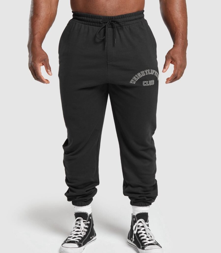 Weightlifting Club Joggers Black | GYMSHARK