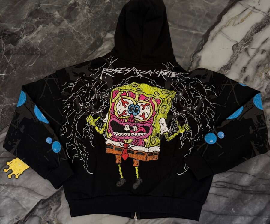 Grimebob Squarepants CivilZip Up Hoodie | CIVIL