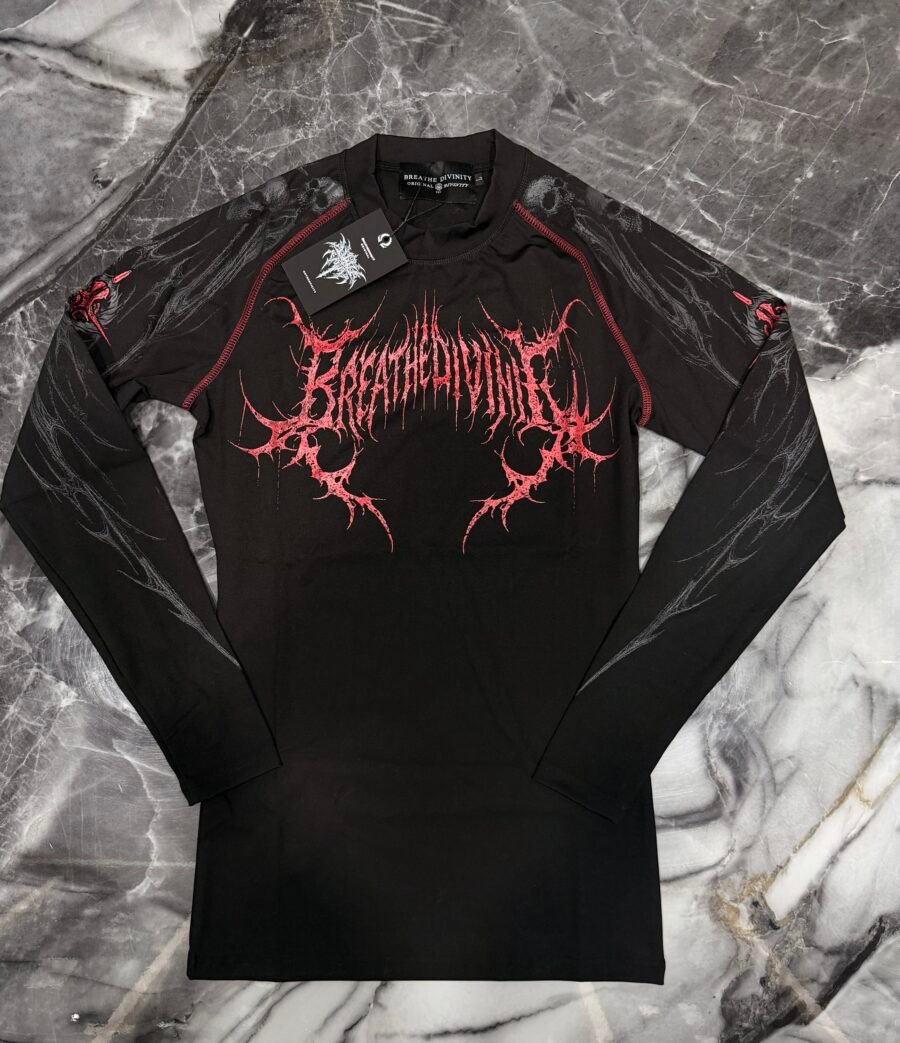 Void Tech Fallen Knight longsleeve Compression [Nighmare Febrero] | BREATHEDIVINITY