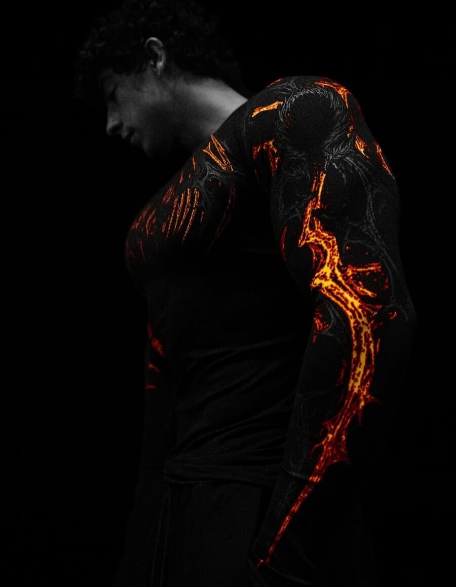 Void Tech Parasite LongSleeve Compression[INFERNO Abril ] | BREATHEDIVINITY