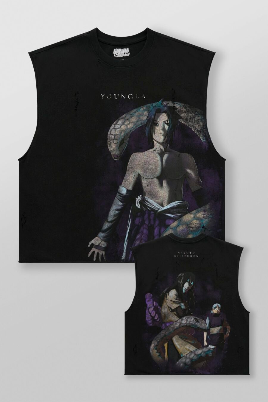 3055 - Naruto Cut-Offs - Team Orochimaru