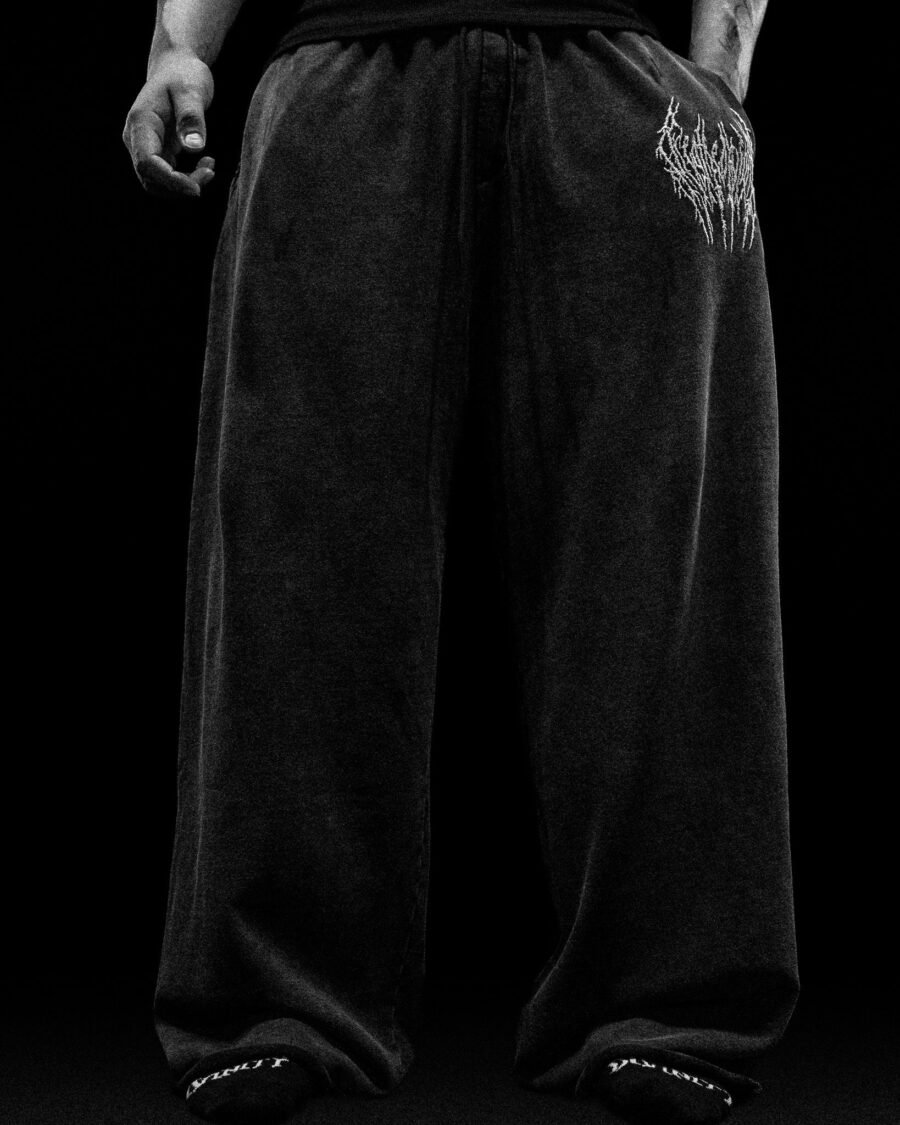 Essential Embroidered Uncuffed Sweatpants [Vintage Agosto] | BREATHEDIVINITY