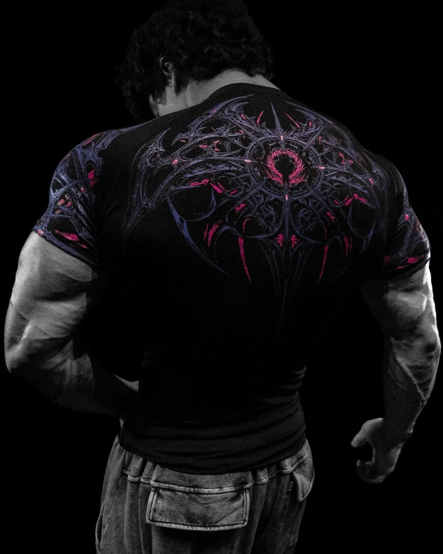 Void Tech™️ BloodBorne Shortsleeve Compression [Blood Borne Agosto] | BREATHEDIVINITY