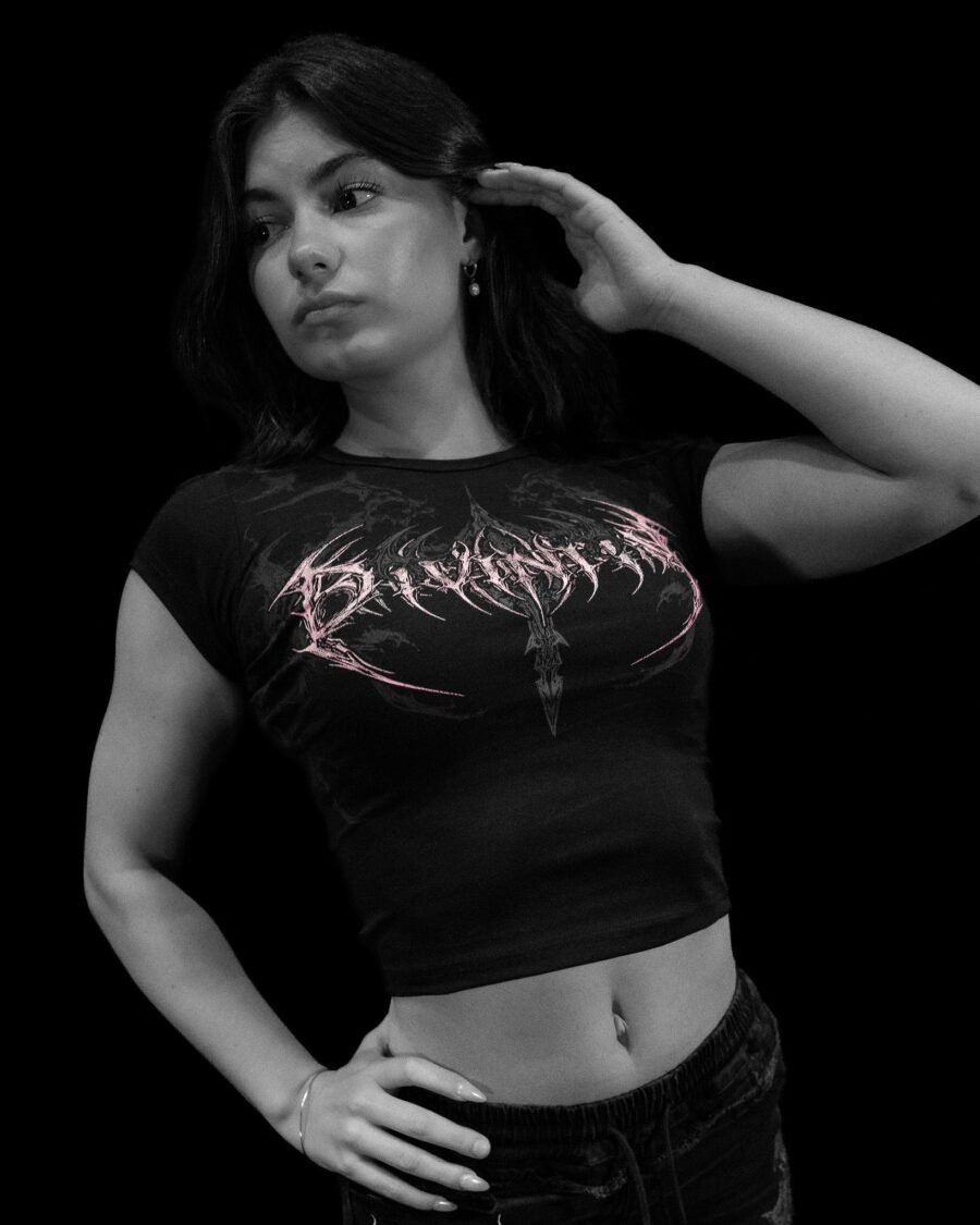 Excalibur Fitted Baby Tee [Blossom Pink Agosto ] | BREATHEDIVINITY