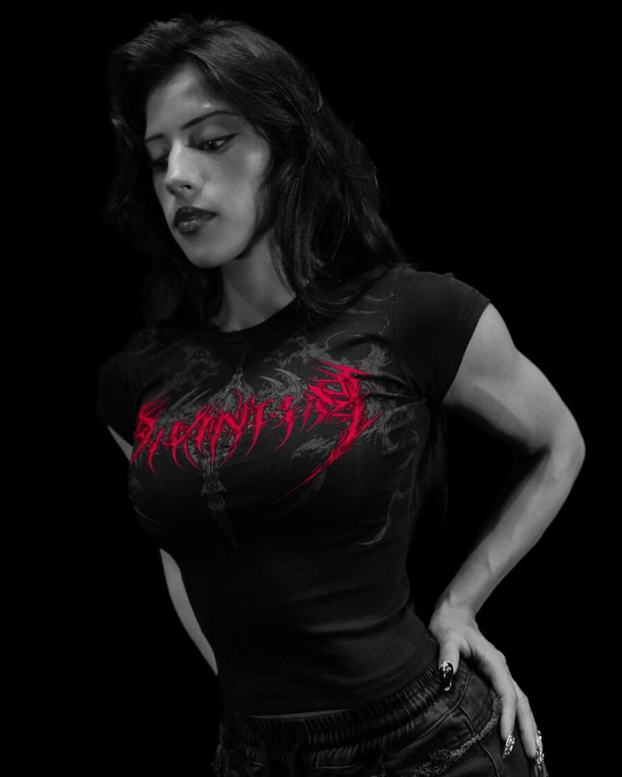 Excalibur Fitted Baby Tee [Nightmare Agosto ] | BREATHEDIVINITY
