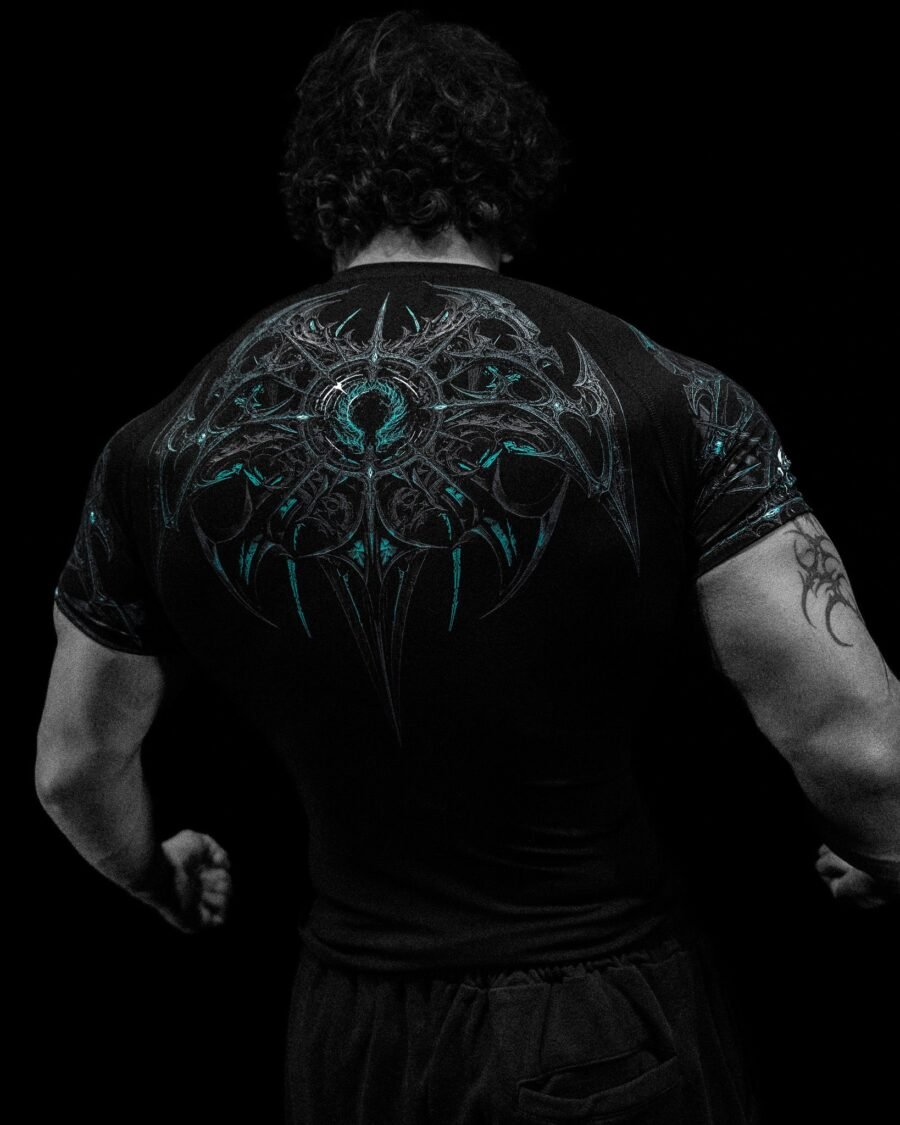 Void Tech™️ BloodBorne Shortsleeve Compression [Arcane Agosto] | BREATHEDIVINITY