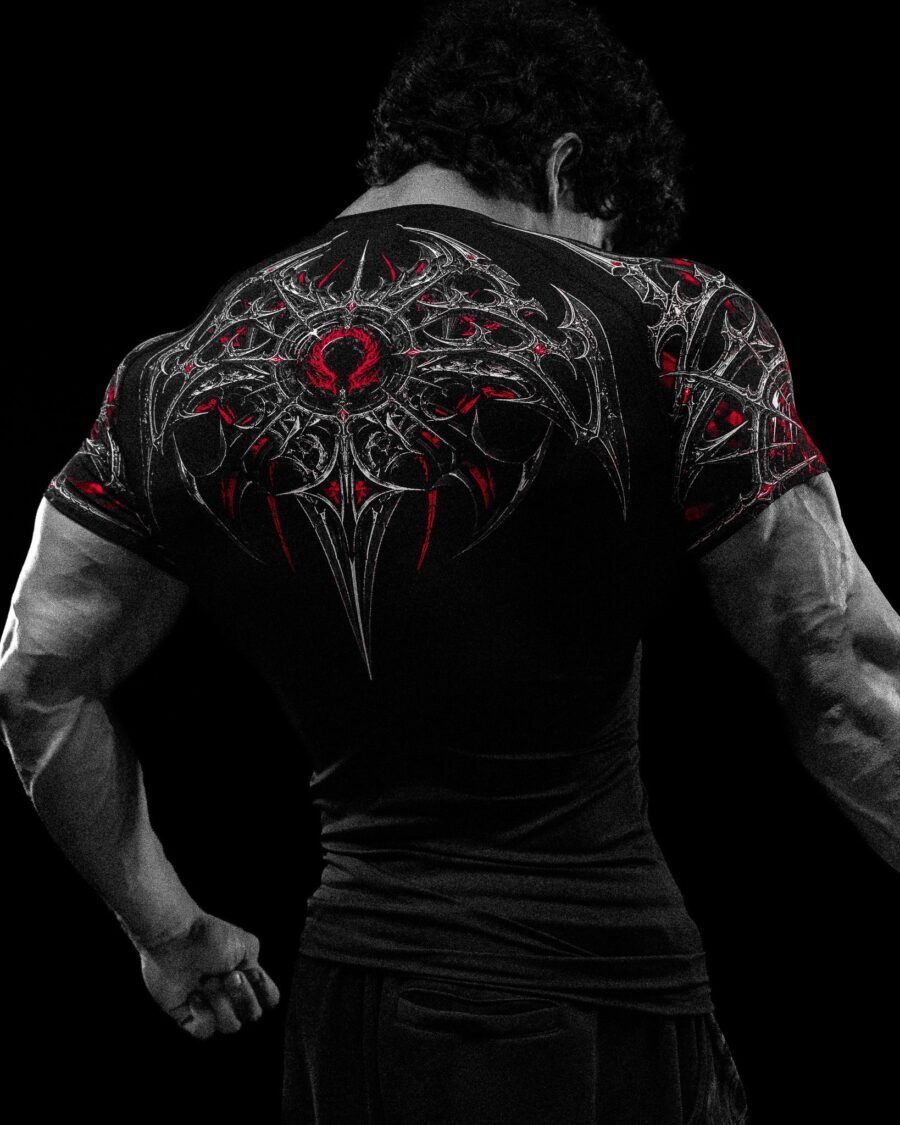 Void Tech™ BloodBorne shortsleeve Compression - HEAVENLY RED