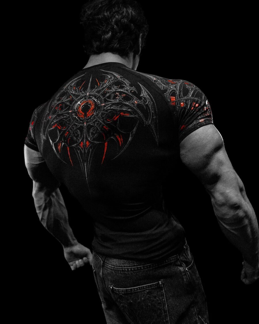 Void Tech™️ BloodBorne Shortsleeve Compression [Nightmare Agosto] | BREATHEDIVINITY