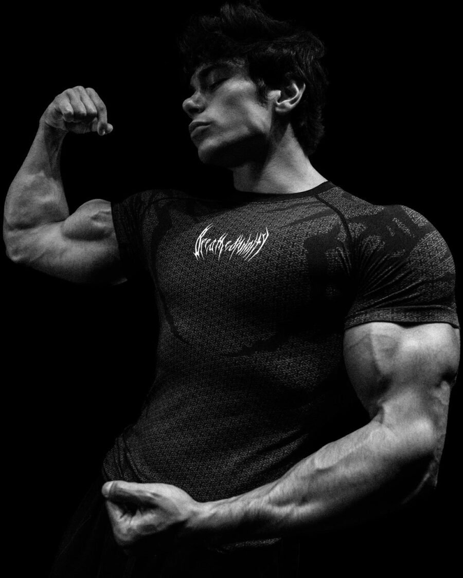 DoomTech short sleeve compressions [Void Black Julio] BREATHEDIVINITY