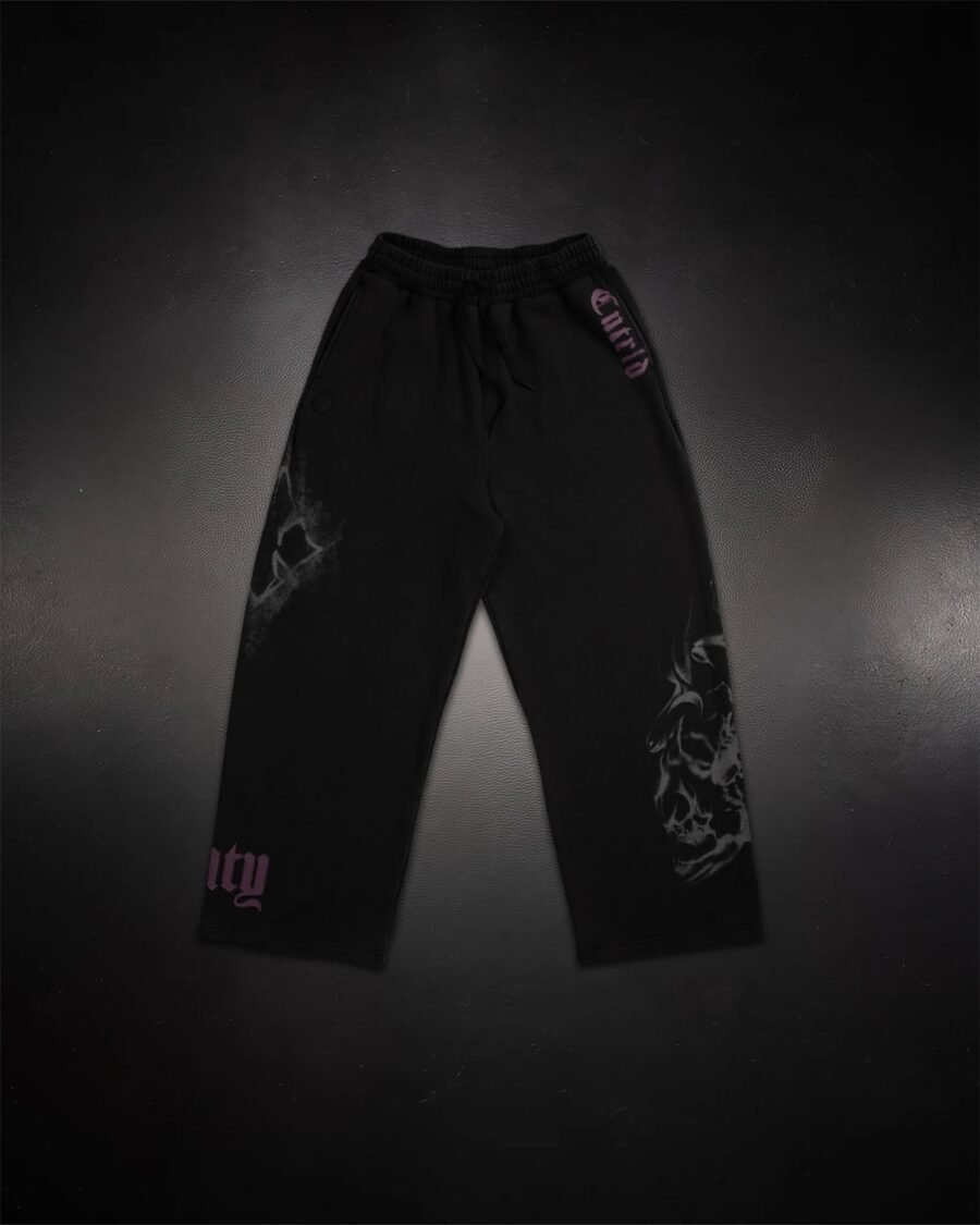 Paranorman Purple Wide Leg Sweats