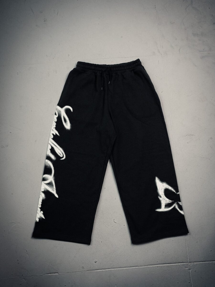 NY Wide Leg Sweats [Midnight] | CONTROLLED INSANITY