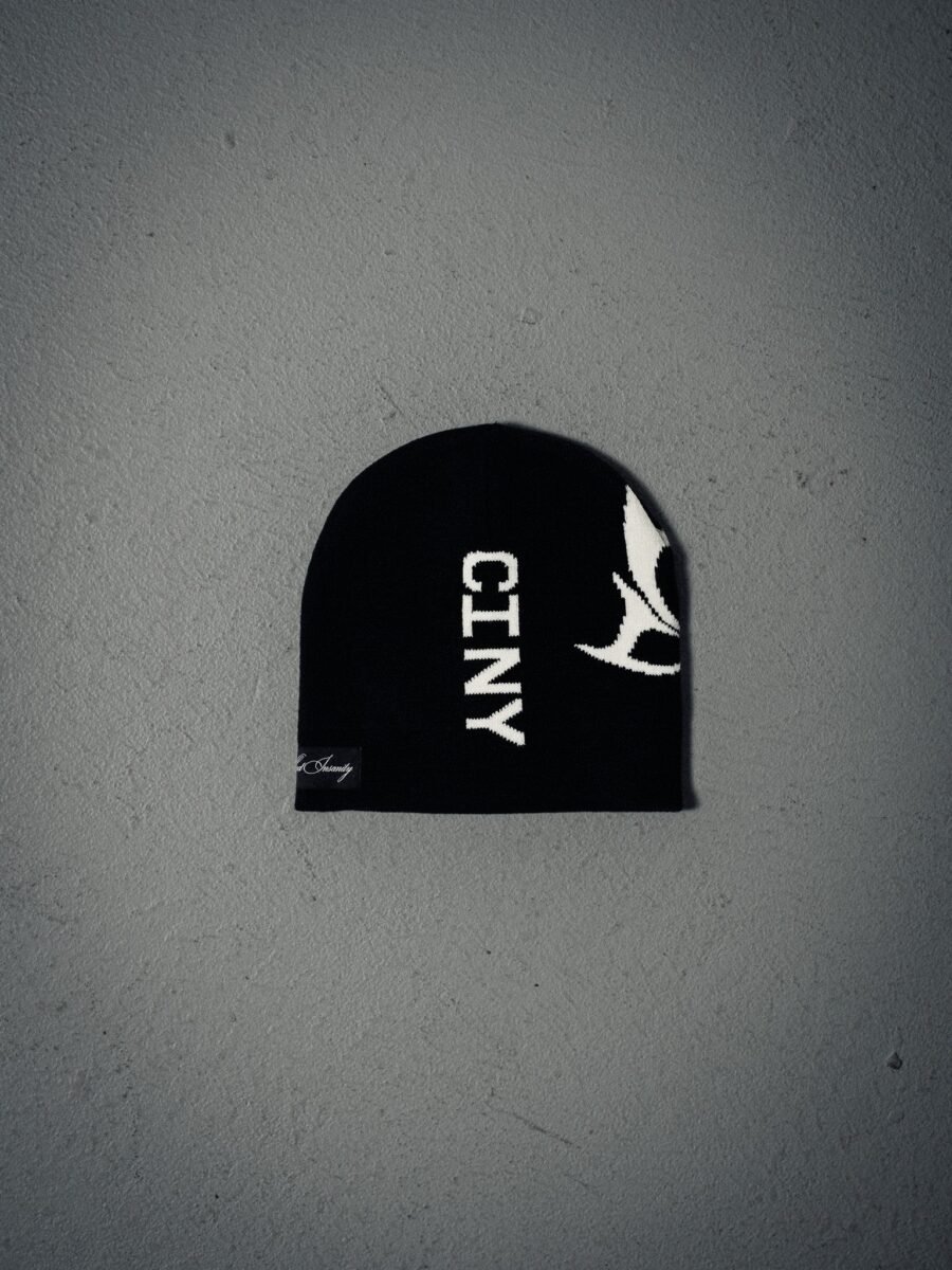 NY Skullie - Black